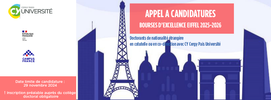 Bourse d'excellence Eiffel 2025-2026