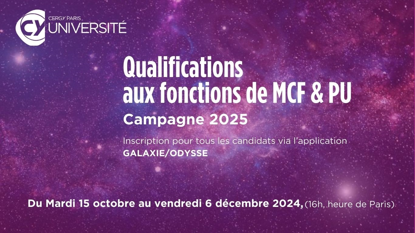 Qualifications aux fonctions de MCF & de PU - Campagne 2025