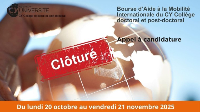 Bourse d'Aide à la Mobilité Internationale du Collège doctoral 2025/2026