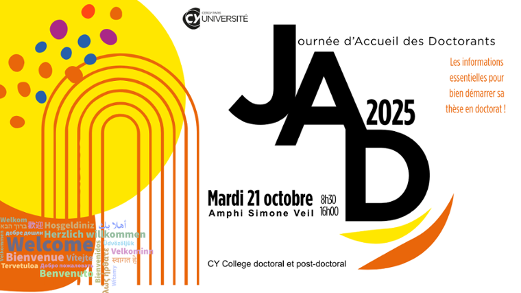 Journée d'Accueil des Doctorants - JAD 2025