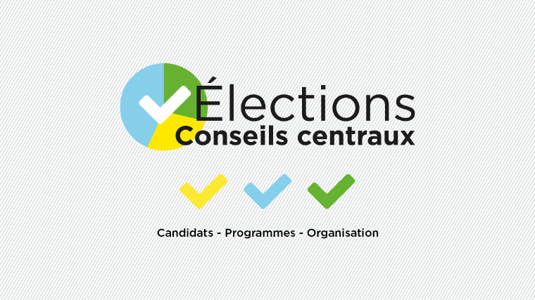 Résultats des élections des représentants étudiants aux conseils centraux - 2025